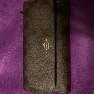 Coach signature wallet